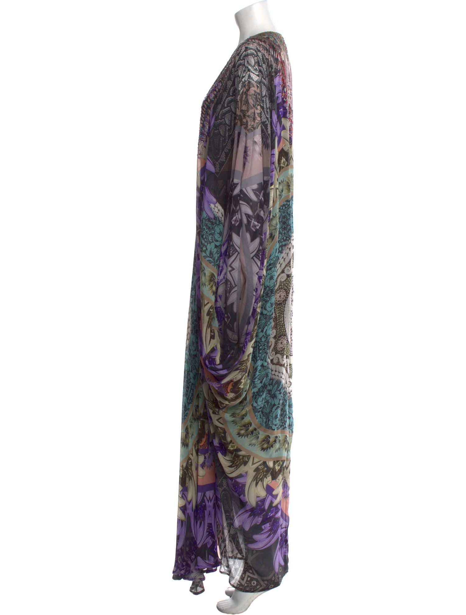 Camilla Silk Long Dress