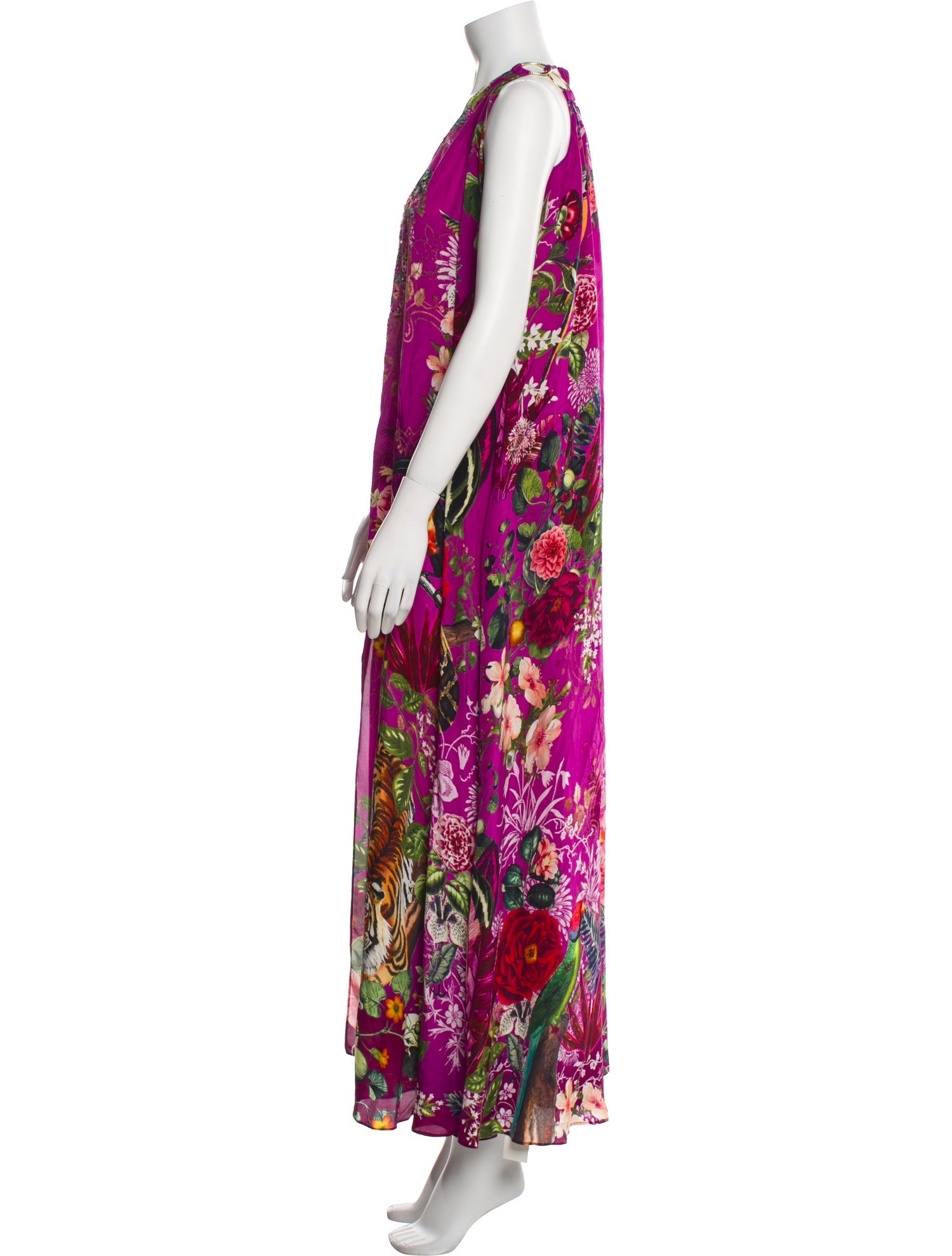 Camilla Silk Long Dress