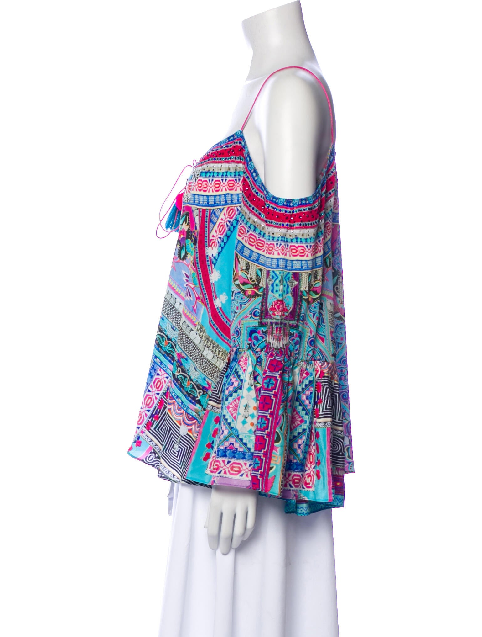 Camilla Silk Printed Blouse