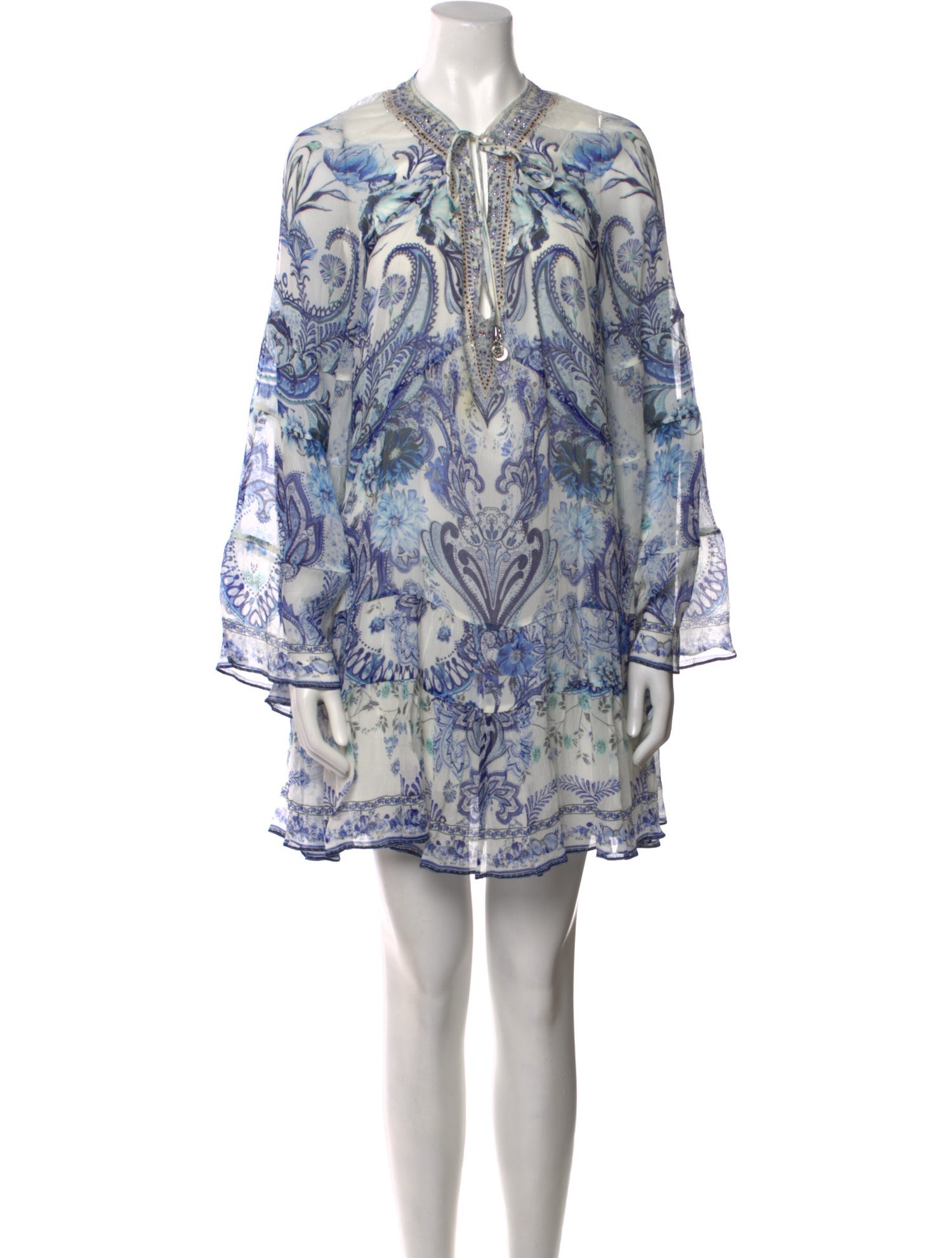 Camilla Silk Mini Dress