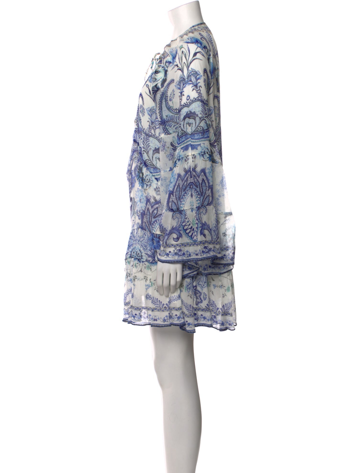 Camilla Silk Mini Dress