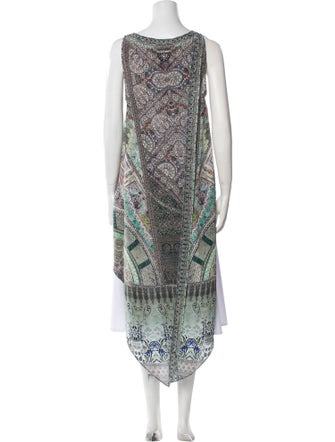Camilla Silk Paisley Print Tunic