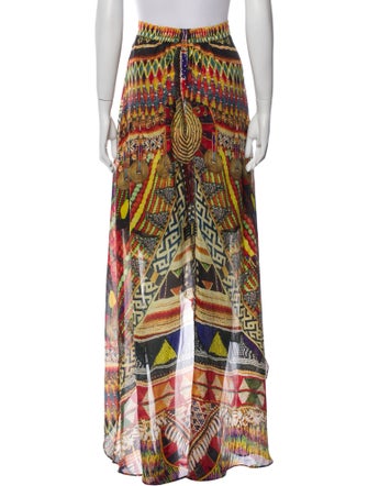 Camilla Silk Long Skirt