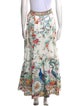 Camilla Floral Print Long Skirt