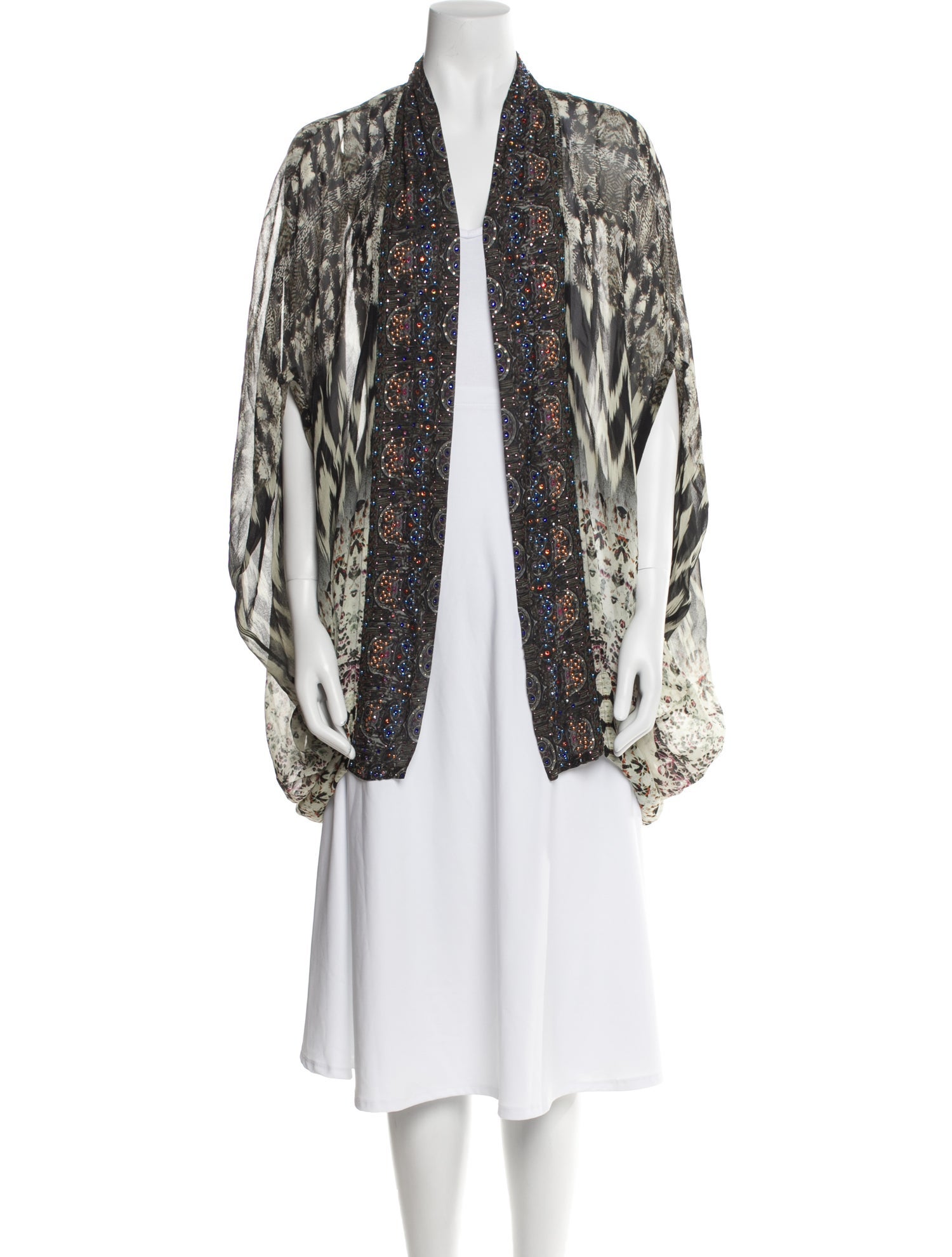 Camilla Silk Animal Print Tunic