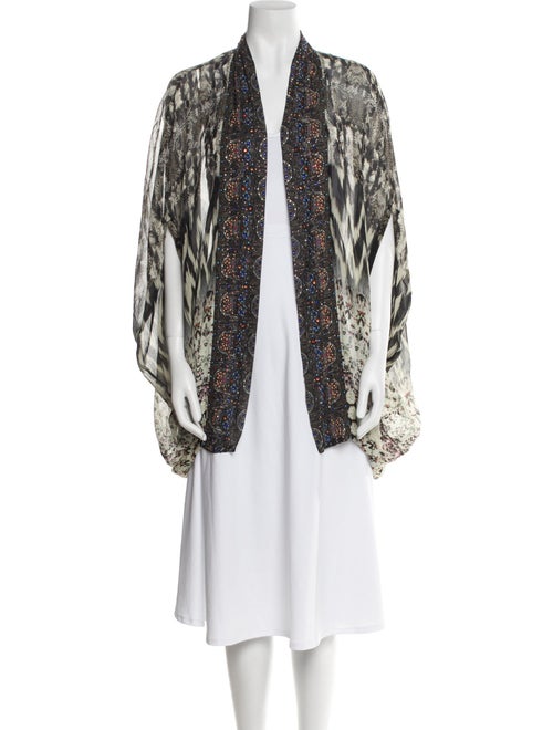 Camilla Silk Animal Print Tunic