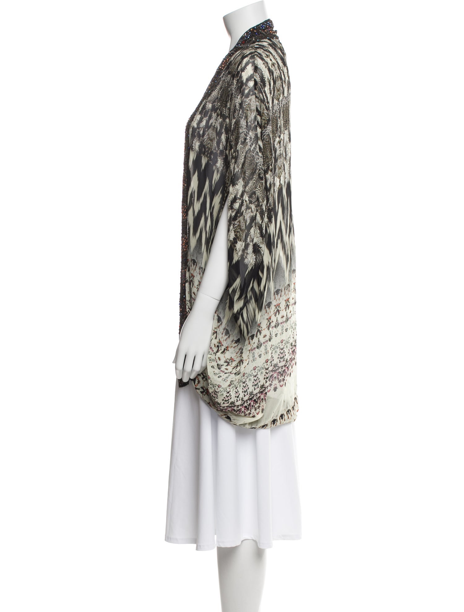 Camilla Silk Animal Print Tunic