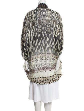 Camilla Silk Animal Print Tunic