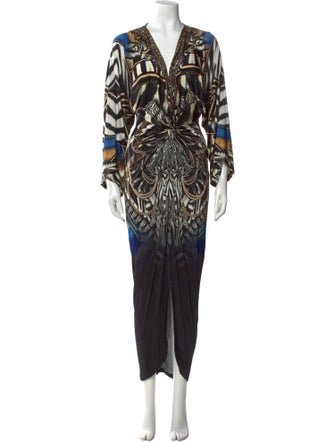 Camilla Printed Long Dress