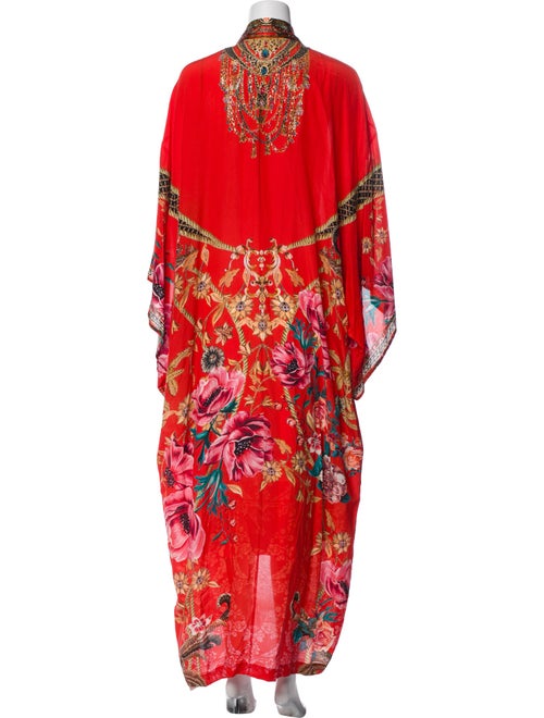 Camilla Silk Printed Robe