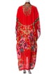 Camilla Silk Printed Robe