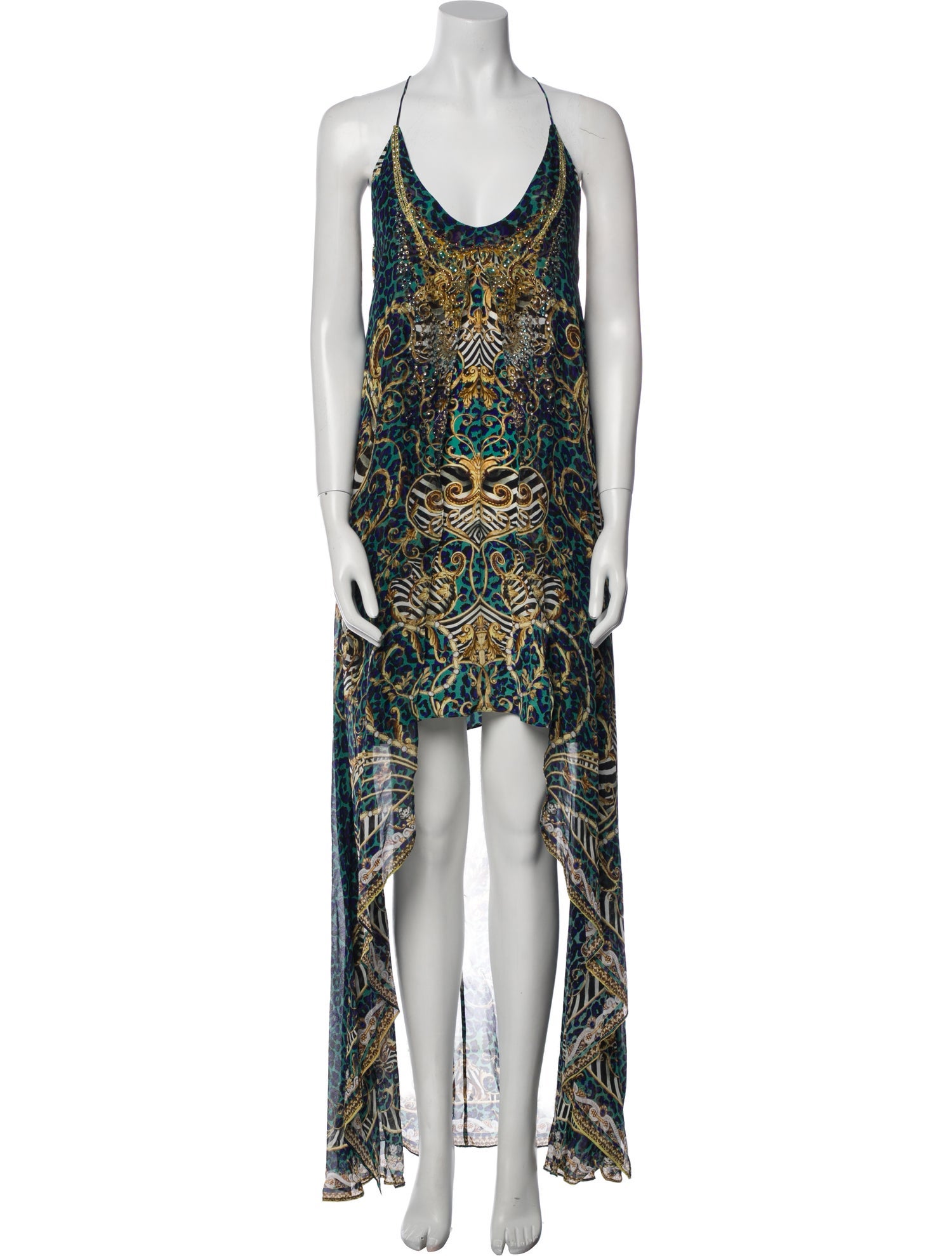 Camilla Silk Long Dress