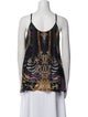 Camilla Silk Printed Top