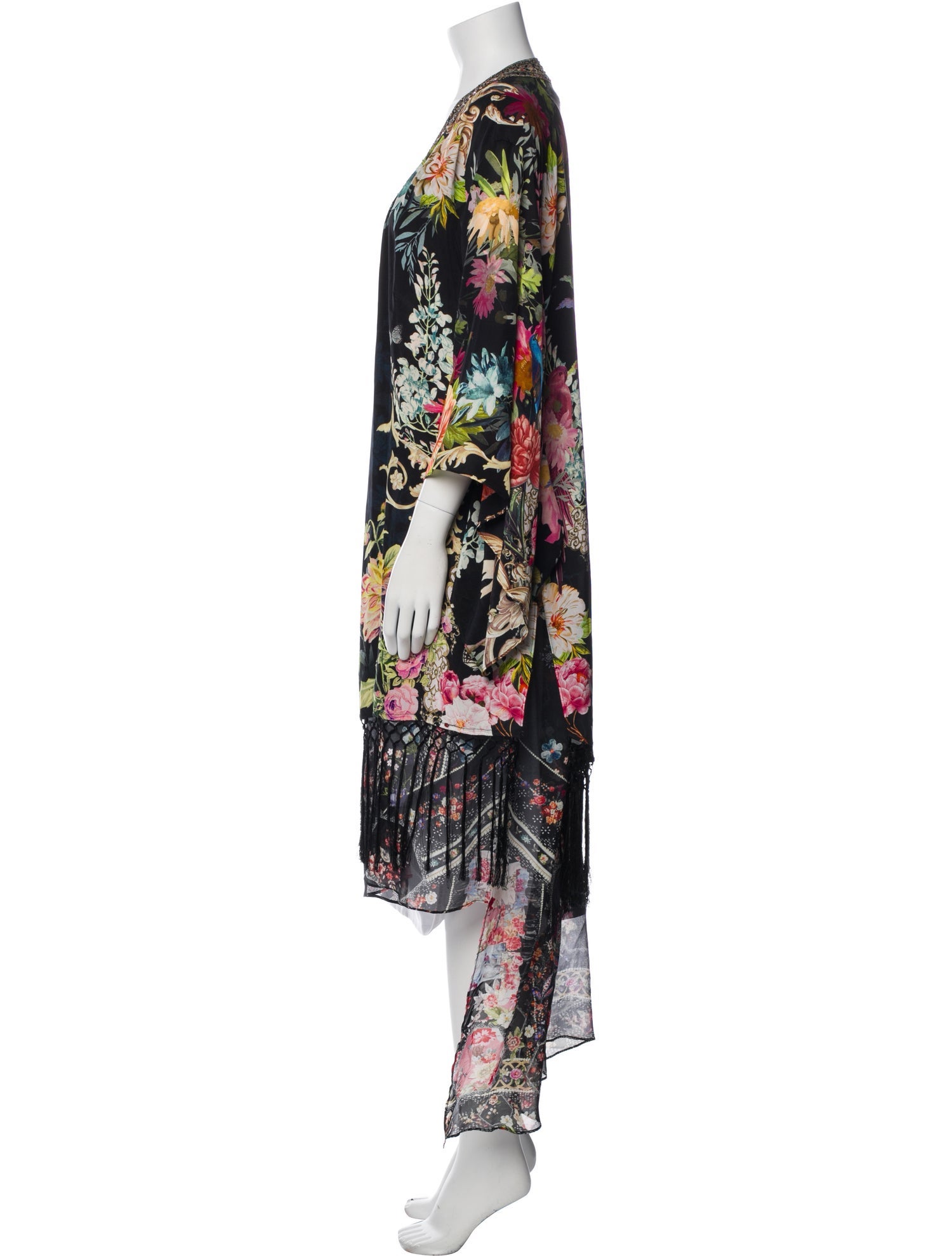 Camilla Silk Printed Robe