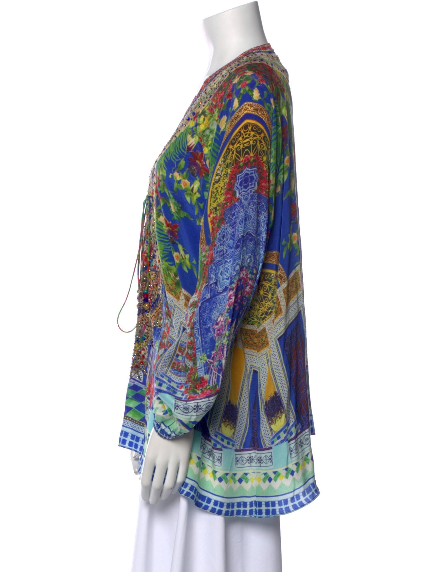 Camilla Silk Printed Tunic