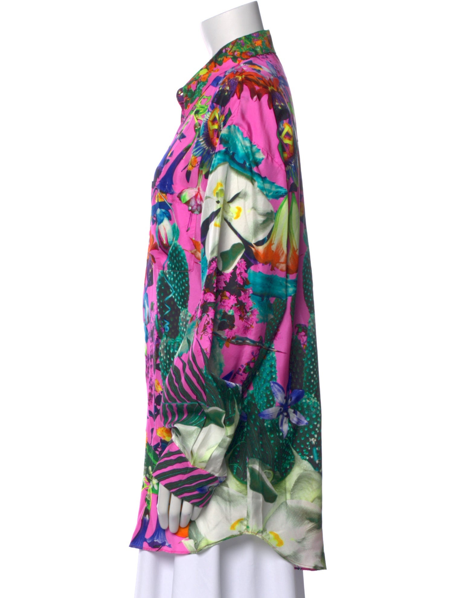 Camilla Silk Floral Print Tunic w/ Tags