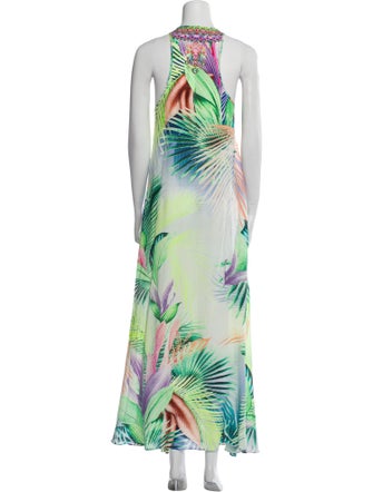 Camilla Silk Long Dress