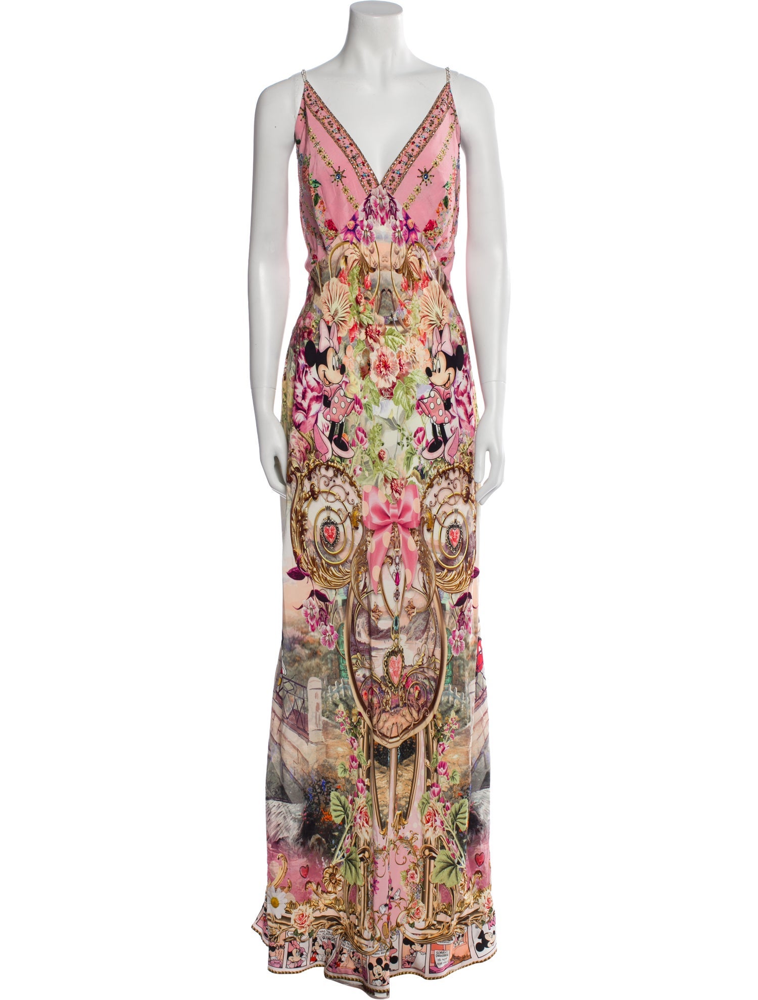 Camilla Printed Long Dress w/ Tags