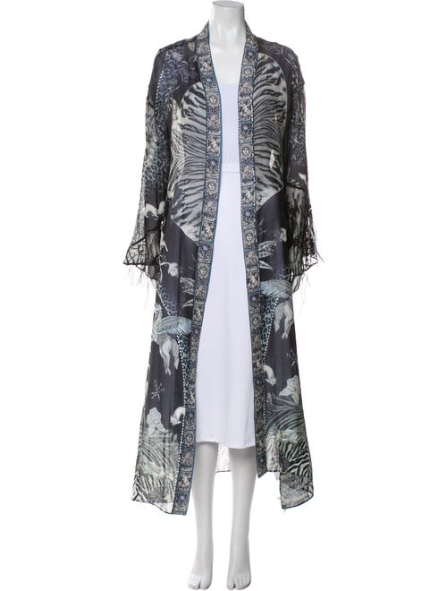 Camilla Silk Printed Robe
