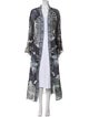 Camilla Silk Printed Robe