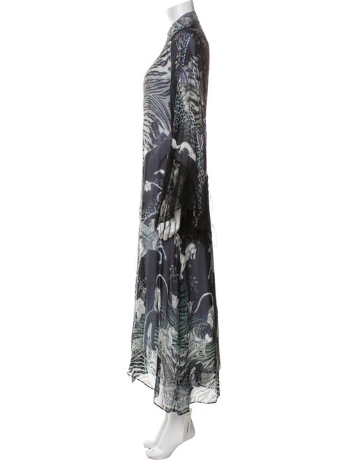 Camilla Silk Printed Robe