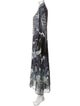 Camilla Silk Printed Robe