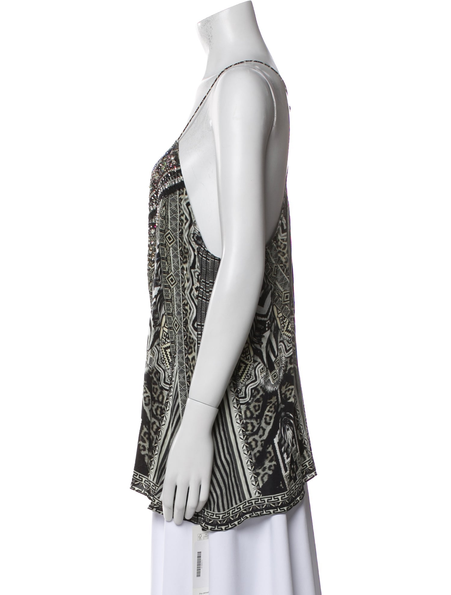 Camilla Silk Printed Top