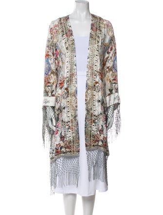 Camilla Silk Printed Robe