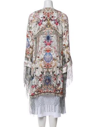 Camilla Silk Printed Robe