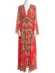Camilla Silk Long Dress