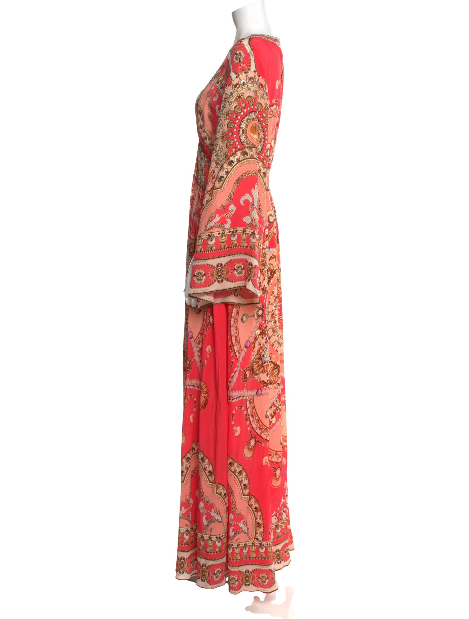 Camilla Silk Long Dress