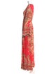 Camilla Silk Long Dress