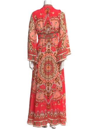 Camilla Silk Long Dress