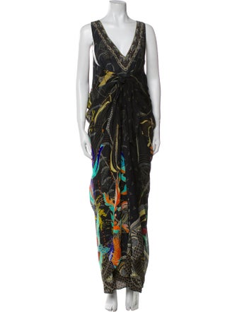 Camilla Silk Long Dress