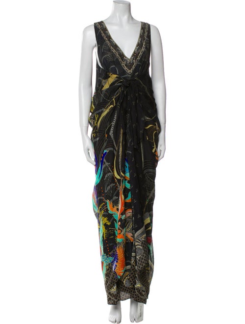 Camilla Silk Long Dress