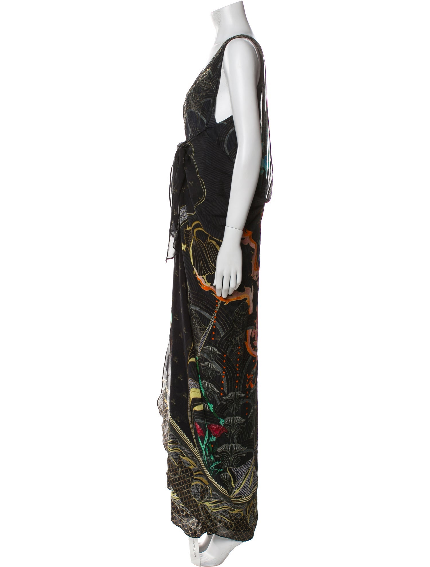 Camilla Silk Long Dress