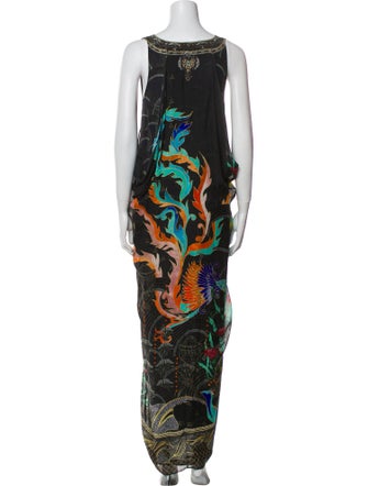 Camilla Silk Long Dress