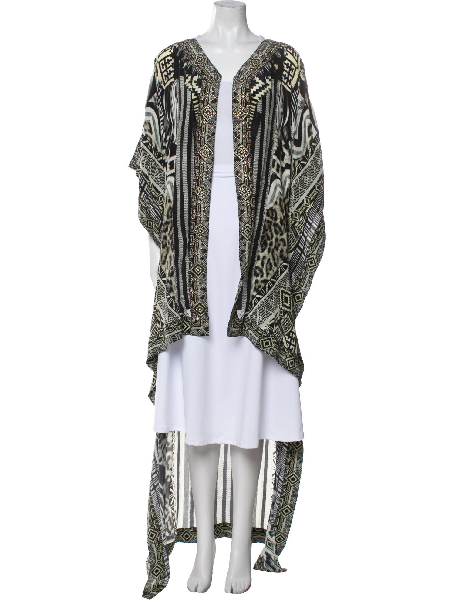 Camilla Silk Printed Robe