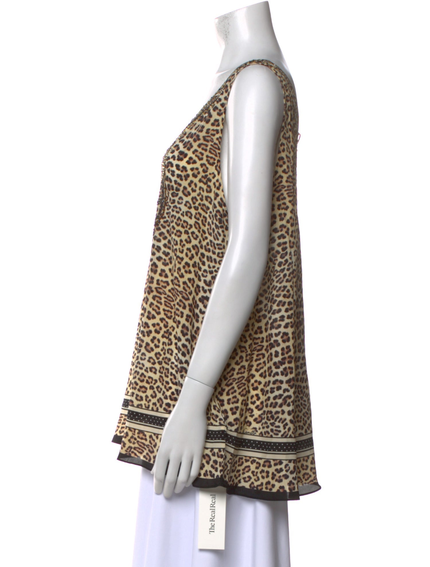 Camilla Silk Printed Top