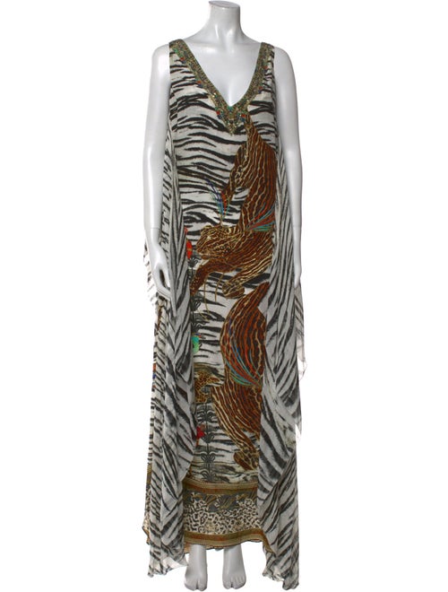 Camilla Silk Long Dress