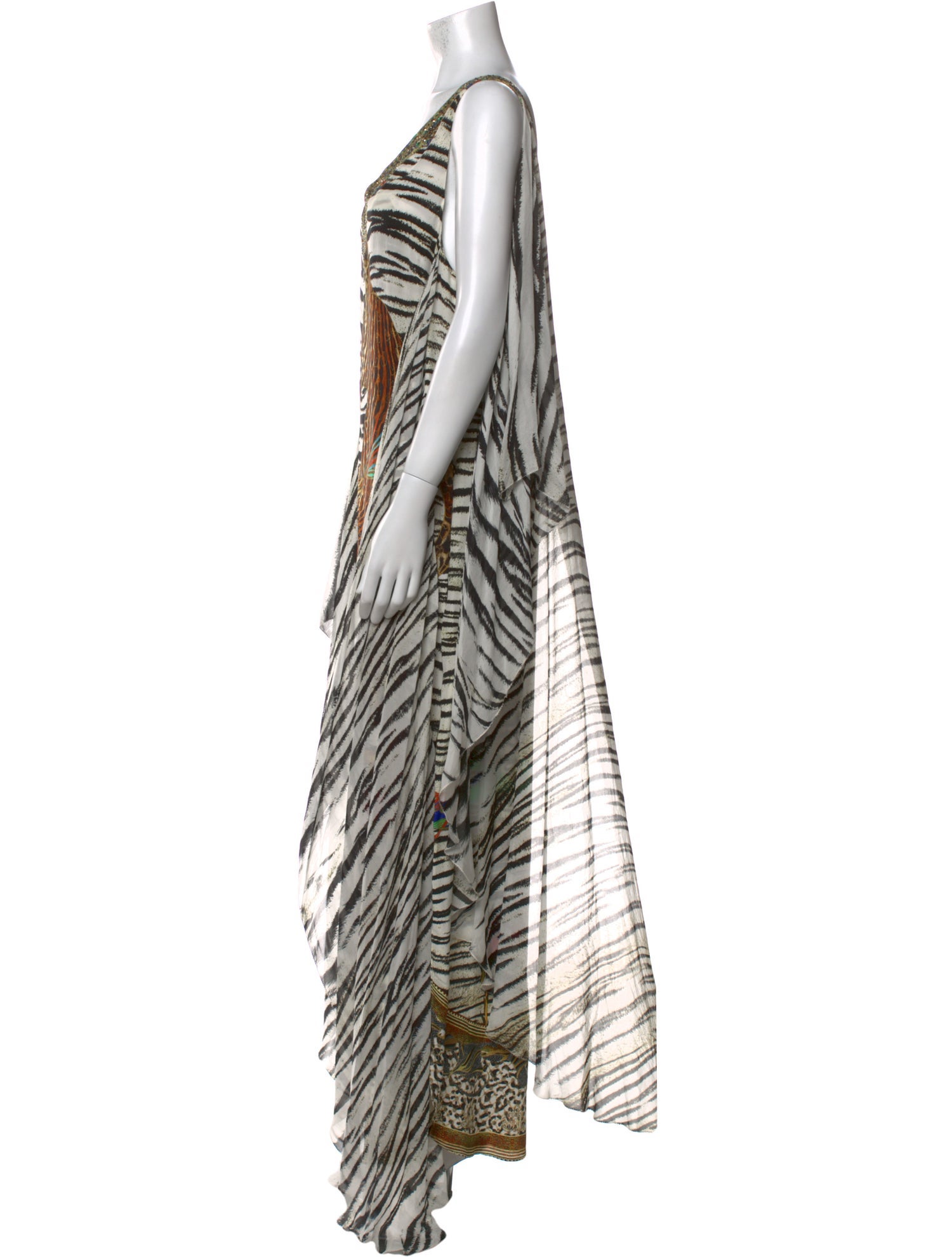 Camilla Silk Long Dress