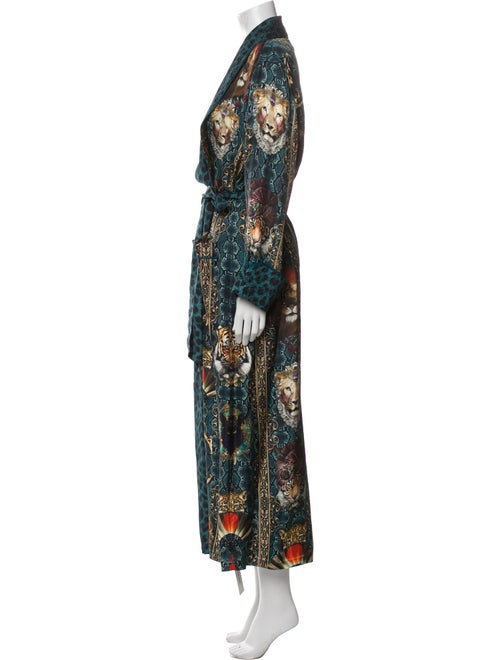 Camilla Silk Printed Robe