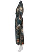 Camilla Silk Printed Robe