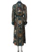Camilla Silk Printed Robe