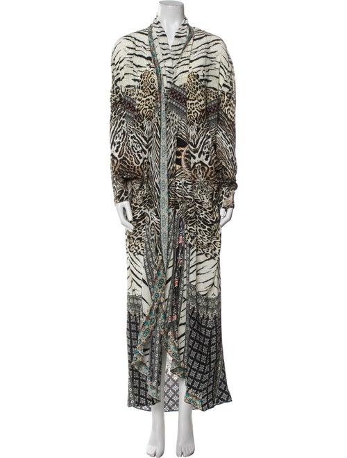 Camilla Silk Printed Robe
