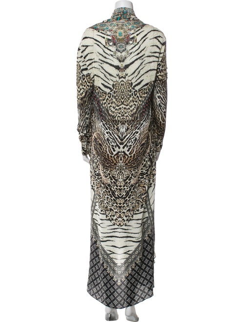 Camilla Silk Printed Robe