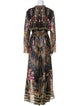 Camilla Silk Printed Robe