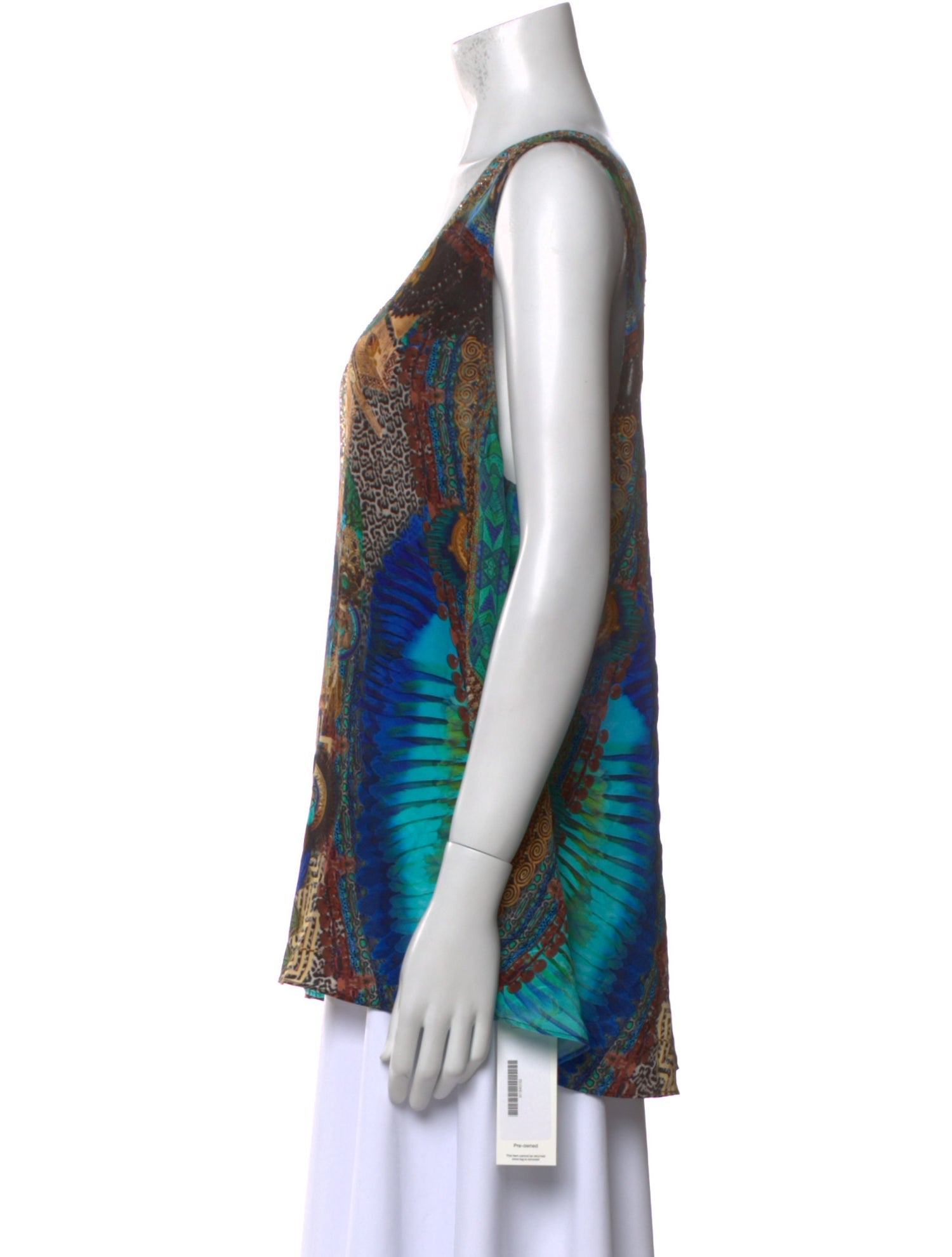 Camilla Silk Printed Blouse