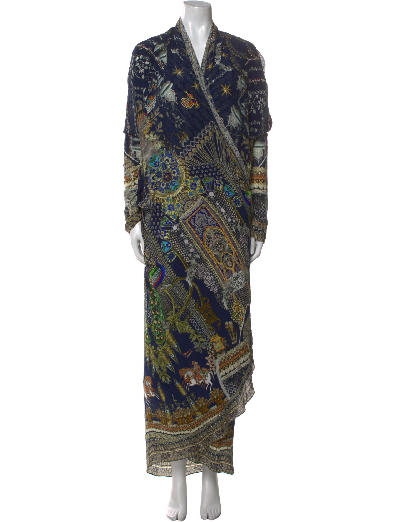 Camilla Silk Long Dress