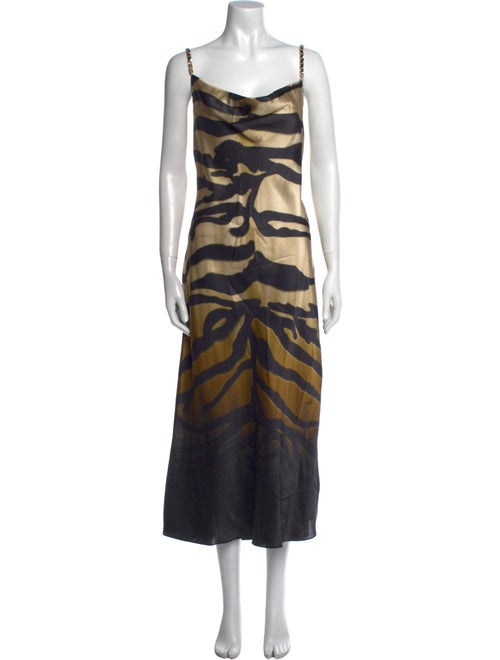 Camilla Silk Long Dress